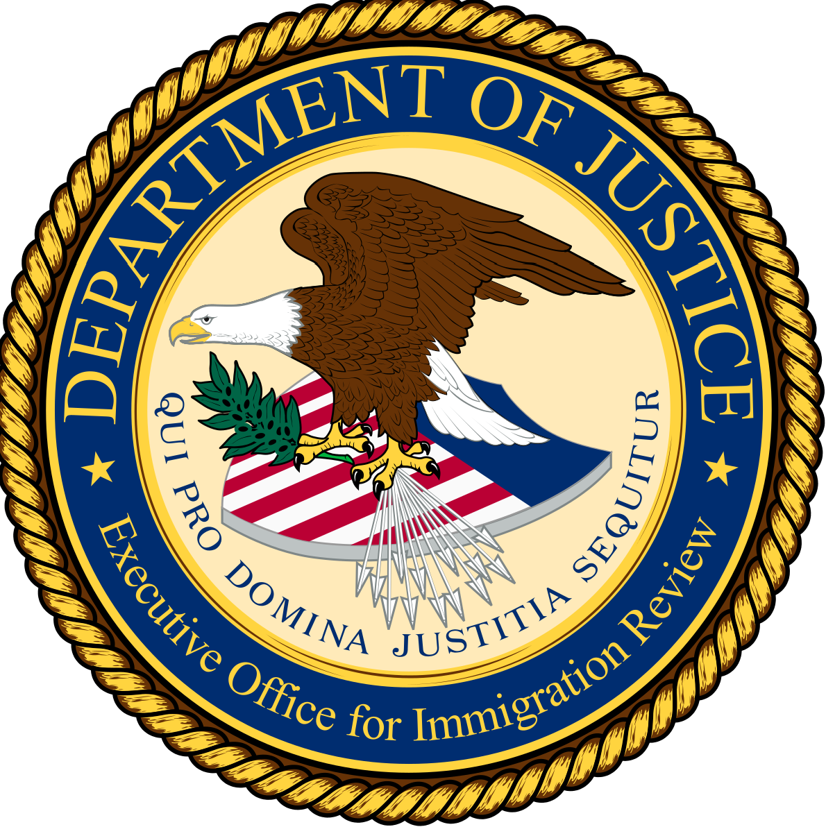 Department of Justice Logo Executive Office for Immigration Review